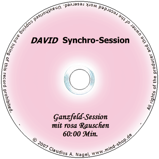 Bild von DAVID Synchro-Session "Ganzfeld-Session mit rosa Rauschen"