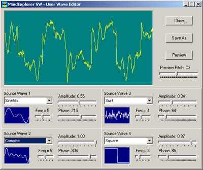 Wave-Editor von MindExplorer