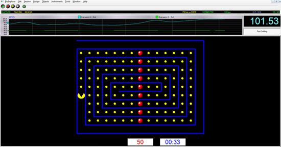 BioExplorer HEG-NEurofeedback Pacman