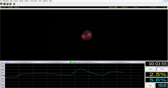 BioExplorer HEG-Neurofeedback Video-Feedback